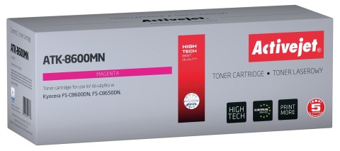 Activejet ATK-8600MN Toner (zamiennik Kyocera TK-8600M; Supreme; 20000 stron; purpurowy)