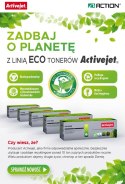 BIO Activejet ATH-36NB Toner (zamiennik HP 36A CB436A, Canon CRG-713; Supreme; 2000 stron; czarny). ECO Toner. Proszek w tonerze