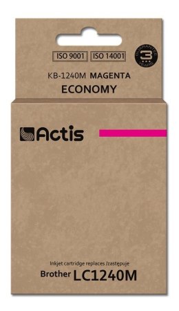 Actis KB-1240M Tusz (zamiennik Brother LC1240M/LC1220M; Standard; 19 ml; czerwony)