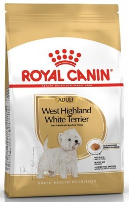 Royal Canin Breed Royal Canin West Highland White Terrier Adult karma sucha dla psów dorosłych rasy west highland white terrier 0,5kg