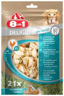 8in1 8in1 Dental Delights Bones XS torebka 21szt