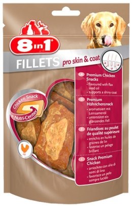 8in1 8in1 Fillets Pro Skin & Coat - przekąska dla zdrowej skóry 80g