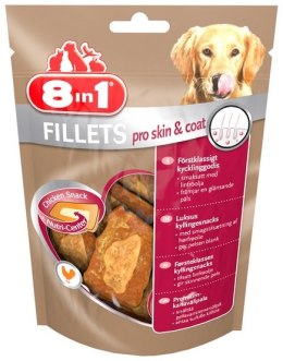 8in1 8in1 Fillets Pro Skin & Coat - przekąska dla zdrowej skóry 80g