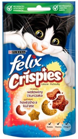 Felix Felix Crispies Wołowina i Kurczak 45g