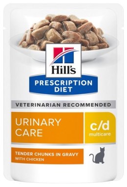 Hill's Prescription Diet Hill's Prescription Diet c/d Feline z Kurczakiem saszetka 85g