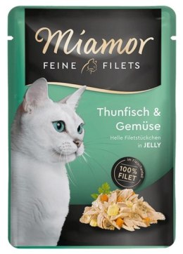 Miamor Feine Filets Miamor Feine Filets Tuńczyk & Warzywa saszetka 100g