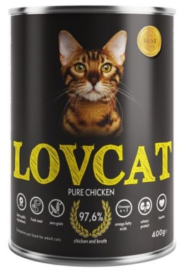 Lovcat Lovcat Pure Chicken puszka 400g