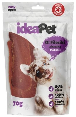 IdeaPet IdeaPet O! Fileciki z kaczką 70g