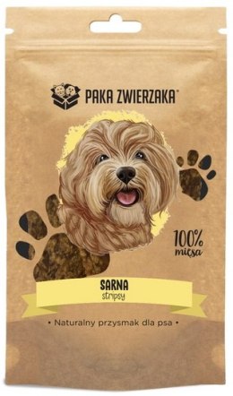 Paka Zwierzaka Paka Zwierzaka Stripsy Sarna 100% 70g