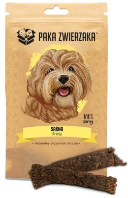 Paka Zwierzaka Paka Zwierzaka Stripsy Sarna 100% 70g