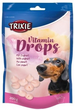 Trixie Trixie Dropsy jogurtowe z witaminami dla psa saszetka 200g [31643]