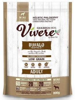 Vivere Vivere Dog Mini Adult Buffalo 800g