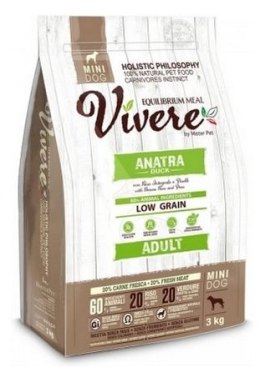 Vivere Vivere Dog Mini Adult Duck 3kg