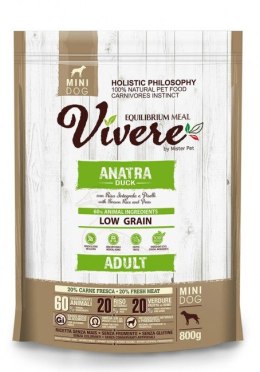 Vivere Vivere Dog Mini Adult Duck 800g