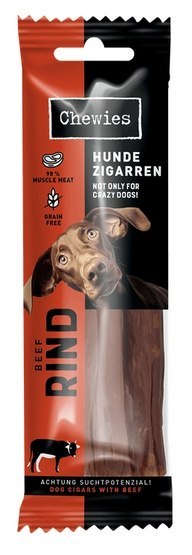 Chewies Chewies Hundezigarren Rind - wołowina 75g