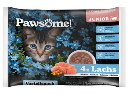 Pawsome Pawsome Junior Lachs - łosoś saszetki 4x85g