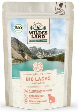 Wildes Land Wildes Land Cat Bio Lachs Pur saszetka 85g