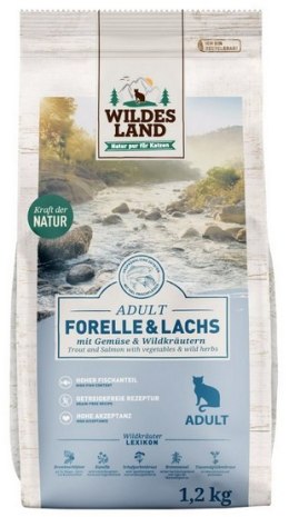 Wildes Land Wildes Land Cat Classic Adult Forelle & Lachs 1,2kg