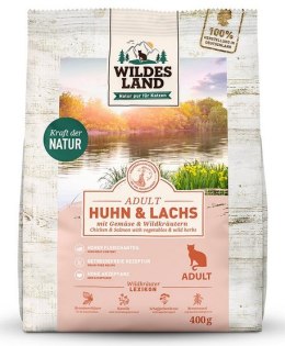 Wildes Land Wildes Land Cat Classic Adult Huhn & Lachs 400g