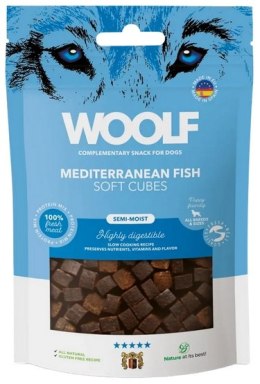 Woolf Woolf Soft Cubes Mediterranean Fish 100g