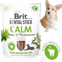 Przysmaki dla Psa Brit Care Dental Stick CALM Hemp Gryzaki Smakołyki 251g