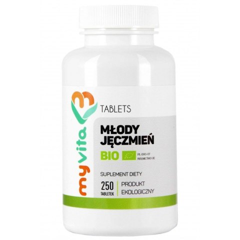 MyVita Młody jęczmień BIO 500mg, 250tab.
