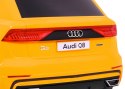 Audi Q8 Lift na akumulator dla dzieci Żółty + Pilot + EVA + Wolny Start + MP3 USB + LED