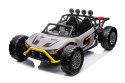 Auto Buggy Racing 5 na akumulator dla dzieci Szary + Silniki 2x200W + Pilot + Audio LED + Wolny Start