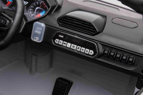 Auto Buggy Racing 5 na akumulator dla dzieci Szary + Silniki 2x200W + Pilot + Audio LED + Wolny Start