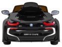 BMW I8 Lift Auto na akumulator Czarny + Pilot + Wolny Start + 3-pkt pasy + MP3 USB + LED