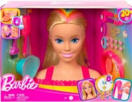 Barbie. Głowa do stylizacji Blond włosy HMD78