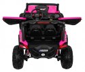 Buggy SuperStar dla dzieci Różowy + Napęd 4x4 + Pilot + Bagażnik + MP3 LED + Blokada drzwi