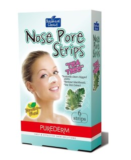 Nose Pore Strips Tea Tree oczyszczające plastry na nos 6szt.