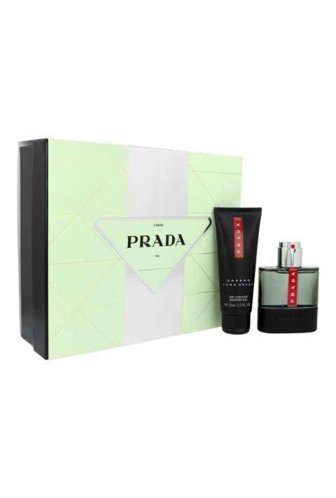 Zestaw Prada Luna Rossa Carbon Edt 50ml + Shower Gel 75ml