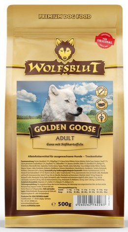 Wolfsblut Dog Golden Goose Adult - gęś i bataty 500g