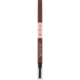 All In One Brow Perfector pisak do brwi 020 Medium Brown 0.4g