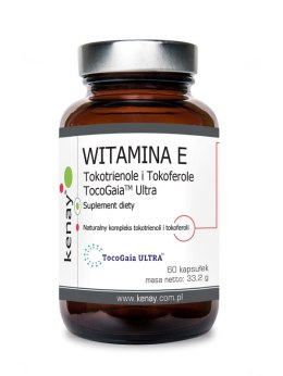 KENAY Witamina E Tokotrienole i Tokoferole TocoGaia Ultra 60kaps.