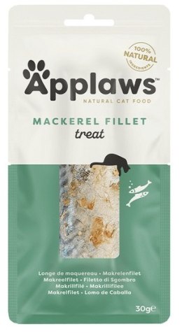 Applaws Natural Cat Loin Suszona polędwica z makreli 30g