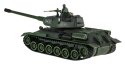 Zdalnie sterowane 2 czołgi T-34 vs Tiger dla dzieci 3+ Strzelające modele 1:28 + Wielka Bitwa Czołgów + Dźwięki Światła