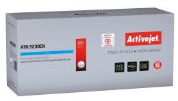 Activejet ATK-5230CN Toner (zamiennik Kyocera TK-5230C; Supreme; 2200 stron; niebieski)