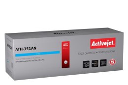 Activejet ATH-351AN Toner (zamiennik HP 205A CF351A; Supreme; 1100 stron; niebieski)