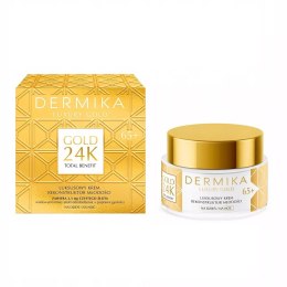 Luxury Gold 24K Total Benefit luksusowy krem rekonstruktor młodości 65+ 50ml