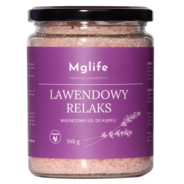 Lawendowy Relaks magnezowa sól do kąpieli 540g