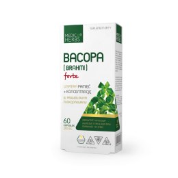 MEDICA HERBS Bacopa (Brahmi) forte 250mg, 60 kaps.