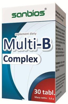 SANBIOS Multi-B-Complex 30 tabl.