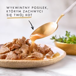 Gourmet Gold Sauce Delight z wołowiną - mokra karma dla kota - puszka - 85 g