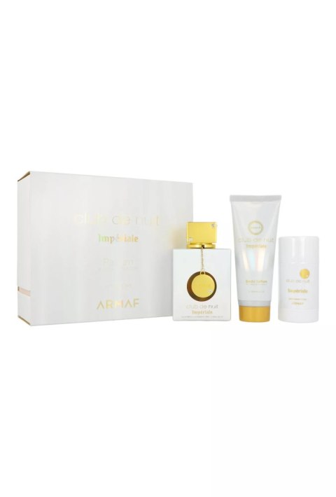 Zestaw Armaf Club De Nuit White Imperiale Edp 105ml + Deostick 75g + Body Lotion 100ml