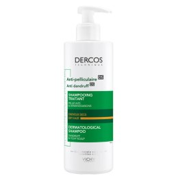 Dercos Anti-Dandruff Shampoo szampon przeciwłupieżowy do włosów suchych 390ml