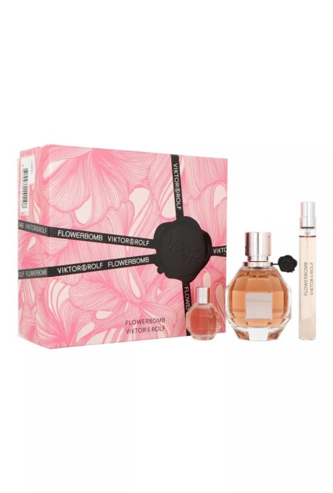 Zestaw Viktor & Rolf Flowerbomb Edp 50ml + Edp 10ml + Edp 7ml