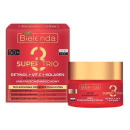 Super Trio silnie ujędrniający krem przeciwzmarszczkowy 50+ 50ml